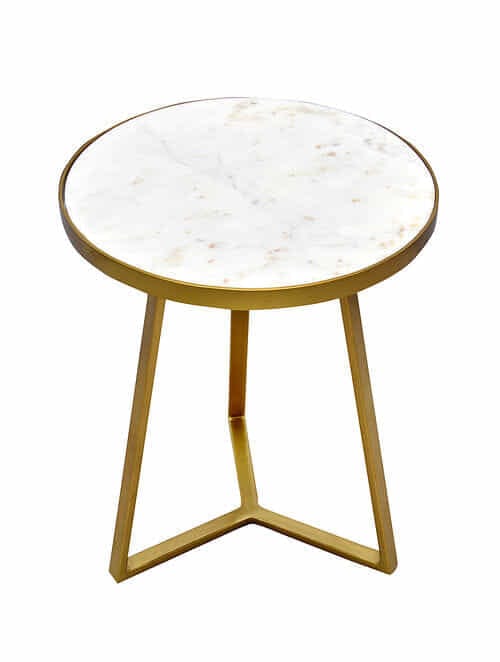 MARBLE TOP COFFEE TABLE