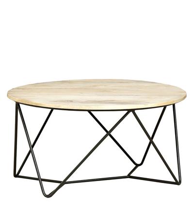 Mango Wood Top Coffee Table